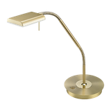 Bergamo LED table lamp matt brass