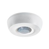 Motion detector for ceiling mounting, 360ø, 8m, IP40