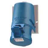 Mennekes Wall mounted recept., 16A4p9h230V, IP44 1342