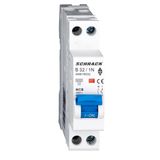 Miniature Circuit Breaker (MCB) AMPARO 6kA, B 32A, 1+N, 1MW