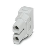 Module insert for industrial connector, Crimp connection, Number of po