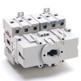 194E Load switch,25 A,6 Poles,OFF ON 90°,Open,Base/DIN Rail,Standard Terminals,Select actuator separately,Open Switch Style,OFF ON 90°