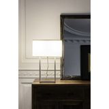 VESPER WHITE TABLE LAMP 2 X E27 20W