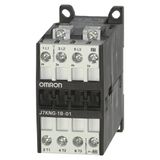 Contactor, DC-operated (3VA), 3-pole, 18 A/7.5 kW AC3 + 1B auxiliary