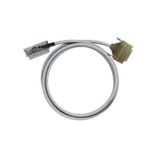 PLC-wire, Analogue signals, 25-pole, Cable LiYCY, 2 m, 0.25 mm²