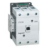3-pole contactors CTX³ 150 - 130 A -100- 240 V~/= - 2 NO + 2 NC - lug terminals