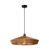 Lucide YUNKAI - Pendant light - Ø 50 cm - 1xE27 - Light wood