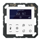Standard room thermostat with display TRDCD1790SW