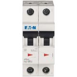 Miniature circuit breaker (MCB), 1 A, 2p, characteristic: B