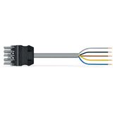 pre-assembled interconnecting cable Eca Socket/plug light green
