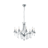 Lucerna chandelier 8-pc E14 chrome