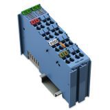 2-channel analog input 4 … 20 mA HART Intrinsically safe blue