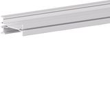 Partition for wall trunkings with C-profile installation halogen free