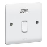 Synergy™ - Double pole switch - Double pole ''water heater'' - 20 A 250 V~ - White