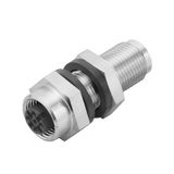 Sensor-actuator adaptor, Number of poles: 5, Coding: B, M12 socket, M1