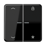 ENet push-button universal 1-gang FMCD1701PSW