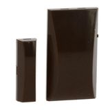 Radio magnetic micro contact for MyHOME_Up intrusion alarm - brown