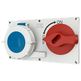 Panel mounted socket 16A3P230V