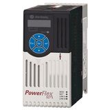 Allen-Bradley 25C-D1P4N104 PowerFlex 527 AC Drive, 0.4 kW (0.5 Hp), 380-480V AC Input, 50 Hz/60 Hz, Three-Phase, 1.4Amp, A Frame, Panel Mounting, IP20/NEMAOpen Type, with 7th IGBT Brake