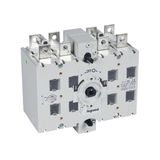 DCX-M changeover switche - size 3 - 3P+N - 400 A - I-O-II