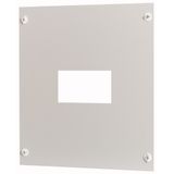 Front plate NZM4-XDV symmetrical for XVTL, vertical HxW=600x800mm