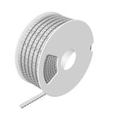 Cable coding system, 1.2 - 1.8 mm, 3.8 mm, PC-ABS, TPU, white