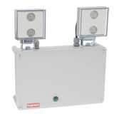 TWIN LEDS SPOTLIGHT EMERGENCY LIGHTING UNIT NON MAINTAINED 900LM 1H STANDARD