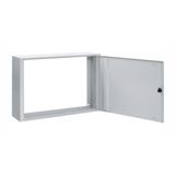 Wall-mounted frame 3A-12 with door, H=640 W=810 D=180 mm