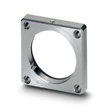 Square mounting flange with O-ring