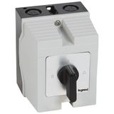 Cam switch - 3-phase motor switch starter 1 way,1 speed - PR 21 - box
