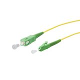 OpDAT patch cord SC-S APC/LC-S APC OS2, 15.0 m