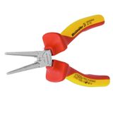 Round-nose pliers, 160 mm, Protective insulation, 1000 V: Yes