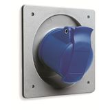 416RAU6 B50 Panel mounted socket