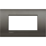 LL - cover plate 4P brushed nickel