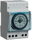 TIMER SWITCH 24H WITH RESERVE 3M 6-24V AC/DC