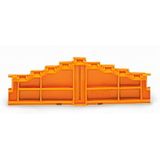 4-level end plate marking: 0-1-2-3--3-2-1-0 7.62 mm thick orange