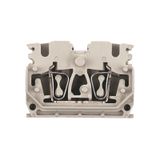 Feed-through terminal block, Tension-clamp connection, 2.5 mm², 800 V,