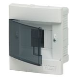 IP40 flush consumer unit 4M +door white