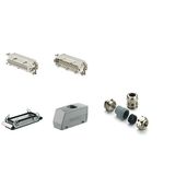 Industrial connectors (set), Series: HE, Screw connection, Size: 8, Nu