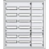 U63 U Compact distribution board, Flush mounting, 216 SU, Isolated (Class II), IP31, Field Width: 3, Rows: 6, 984 mm x 810 mm x 120 mm