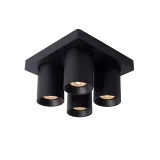 NIGEL Ceiling spotlight 4xGU10/5W DTW Black