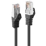 0.5m Cat.5e F/UTP Network Cable, Black RJ45, M/M, 100MHz, copper