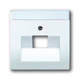 1803-84-500 CoverPlates (partly incl. Insert) future®, Busch-axcent®, solo®; carat® Studio white