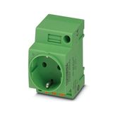 Socket outlet for distribution board Phoenix Contact EO-CF/PT/GN 250V 16A AC
