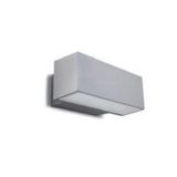 Wall fixture IP66 Afrodita LED 300mm Single Emission LED 19W LED warm-white 3000K ON-OFF Grey 1670lm