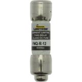 Fuse-link, LV, 12 A, AC 600 V, 10 x 38 mm, 13⁄32 x 1-1⁄2 inch, CC, UL, time-delay, rejection-type