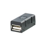 USB connector, IP67 with housing, Connection 1: USB A, Connection 2: U