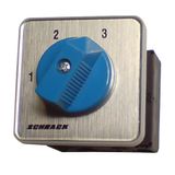 3-Step Switch, 1P, 1-2-3, central mounting 22,5mm