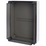 Insulated enclosure, smooth sides, HxWxD=500x375x225mm, NA type