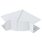 LE IE6060v rws  Channel LE, for cable storage, 132x132x60, pure white Acrylonitrile-styrene-arcylester